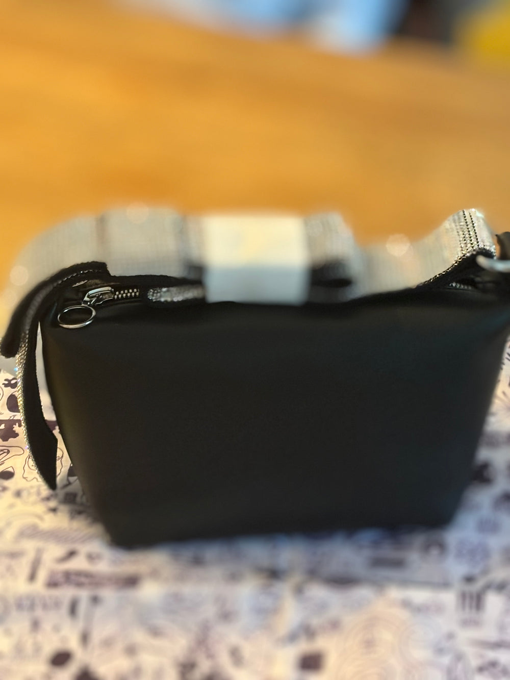 Kara Black Bow Bag