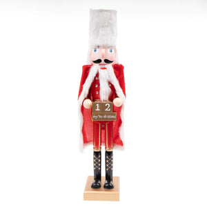 Red 19" Countdown Nutcracker
