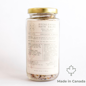 Eucalyptus & Botanical Bath Salts - Canadian