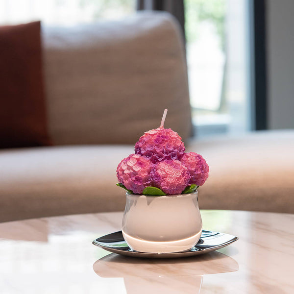 Hydrangea Candle (Pink/Purple)