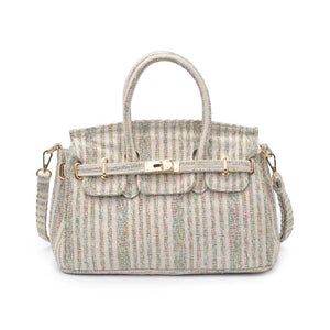 Dixie Satchel: Blue Multi