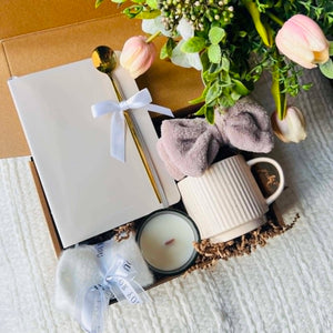 Cozy Self Care Basket Gift Set