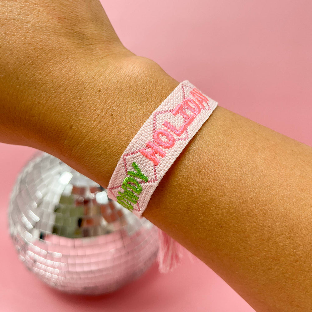 Woven Bracelet-Howdy Holiday