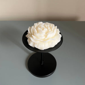 Scented Peony Flower Candle: Lavender