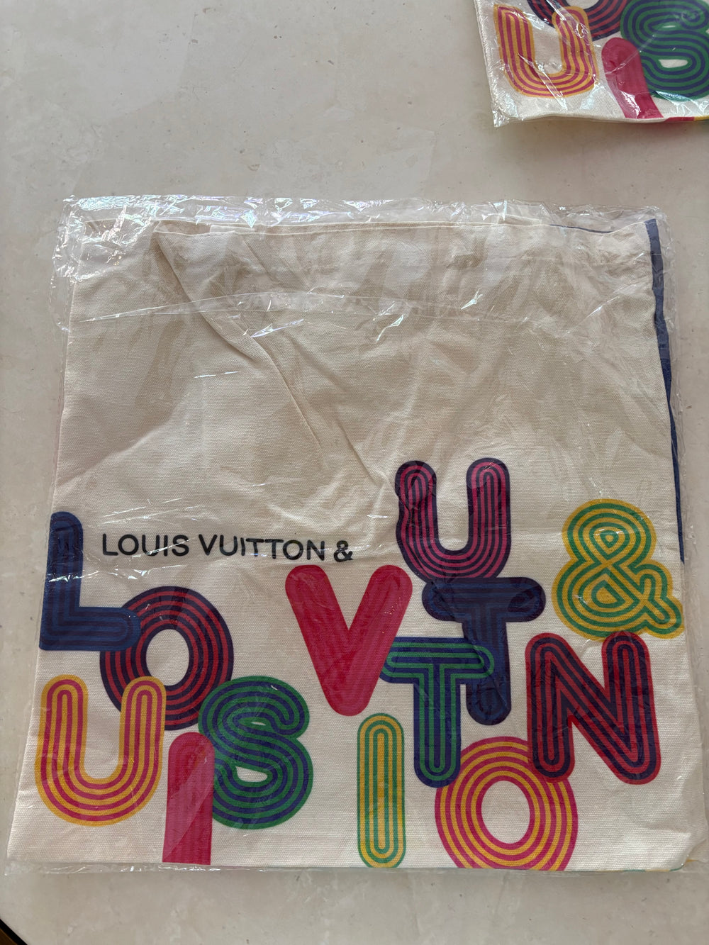 Louis Vuitton rare Canvas Tote Bag