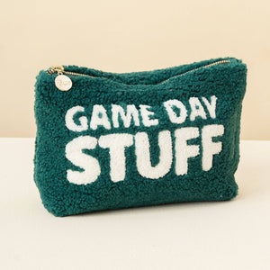 Teddy Pouch-Gameday Stuff: Orange