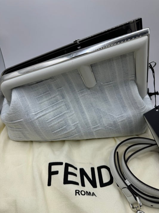 Fendi x Marc Jacobs 2023 Midi Fendi First Limited Edition Light Wash Denim