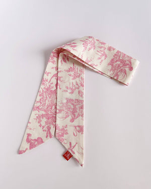 French Toile de Jouy TWILLY - Pink or Blue