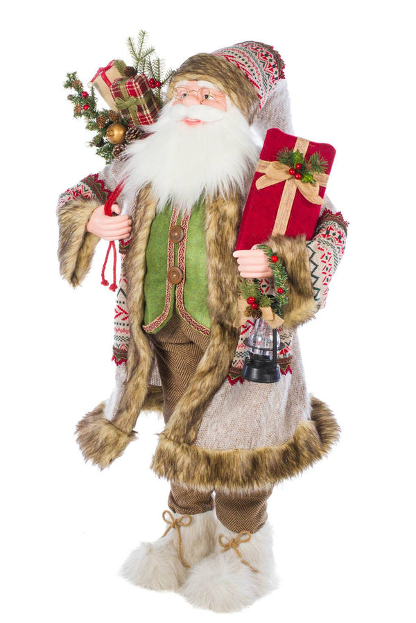 A Woodland Nordic Christmas Santa | 48″