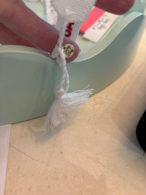 Mama Claus Christmas Embroidered Bracelet