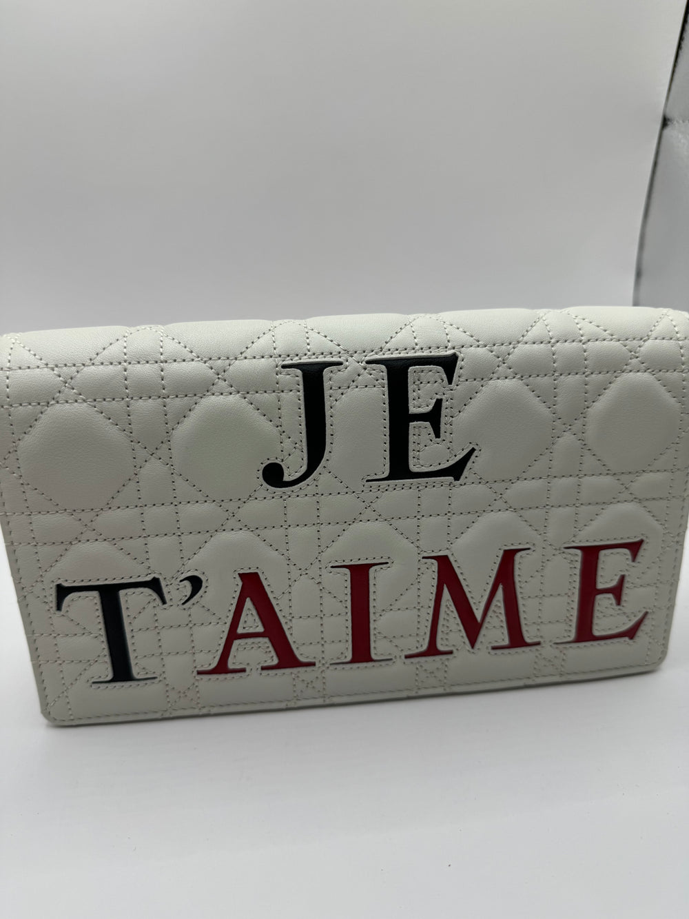 Dior Dioramour Lady Dior Clutch on Chain Cannage Quilt Leather