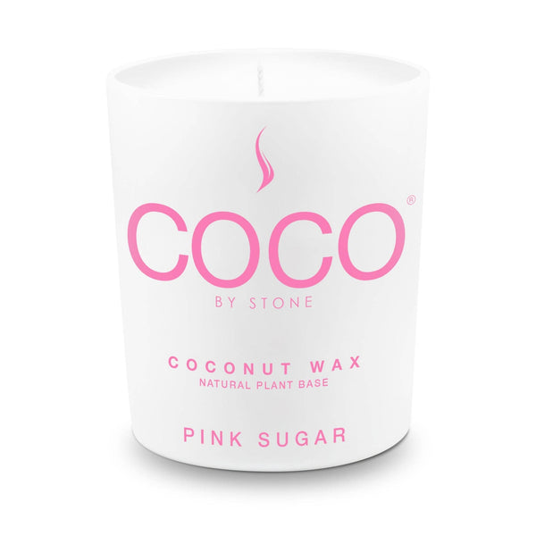 Pink Sugar Coconut Wax Candle: 11oz