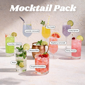 9 pack Cocktail Bombs- Mocktail pack, Summer pack &  vodka pack