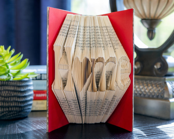 Fold-It-Yourself Sculpture - Home, Joy  and Heart