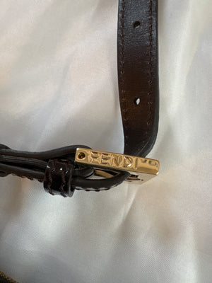 Fendi Zucca Mia Flap crossbody GHW