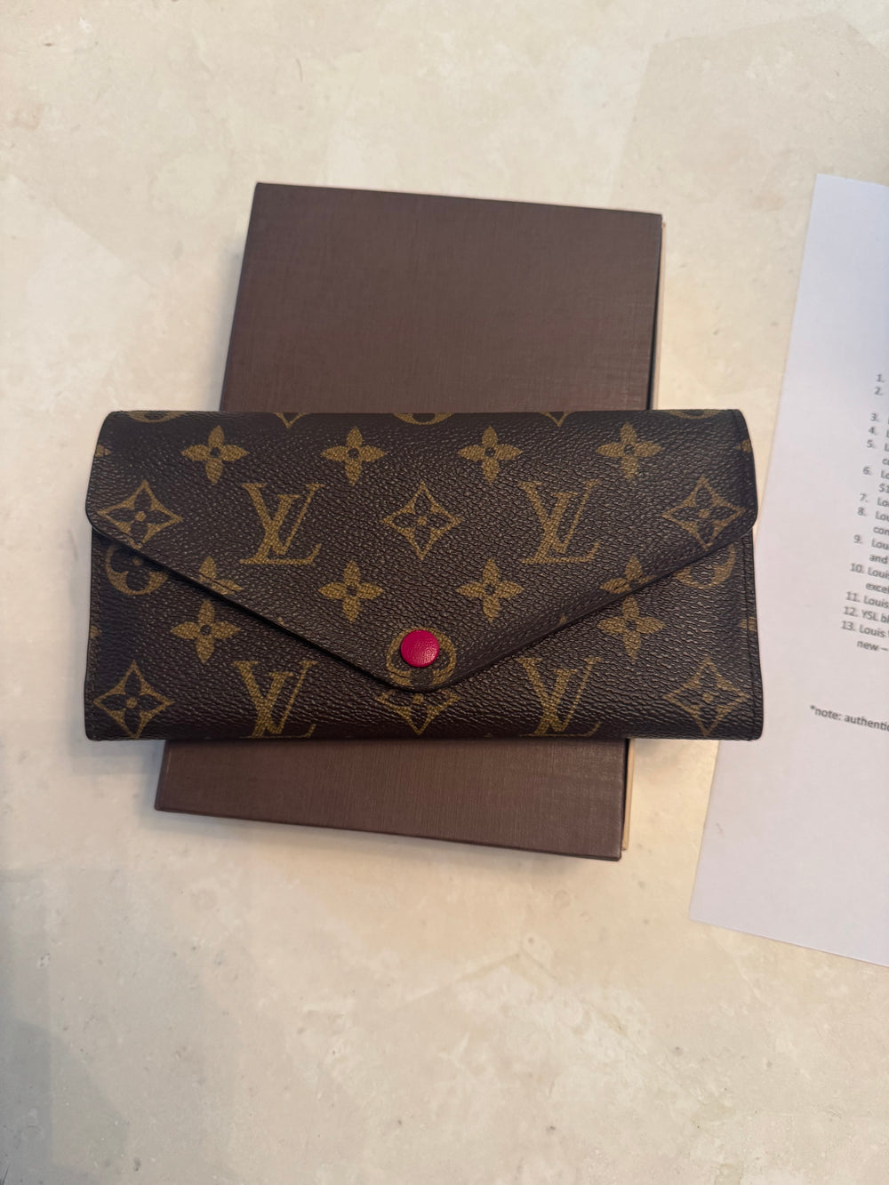 Louis Vuitton Josephine Wallet
