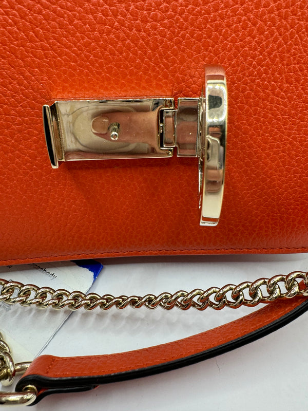 Gucci Dollar Calfskin Sun Orange Interlocking GG Crossbody bag GHW