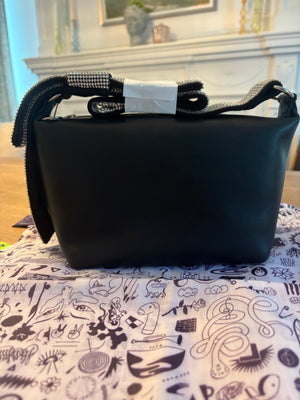 Kara Black Bow Bag
