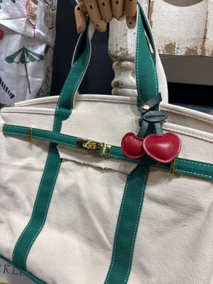 Cherry bag charm