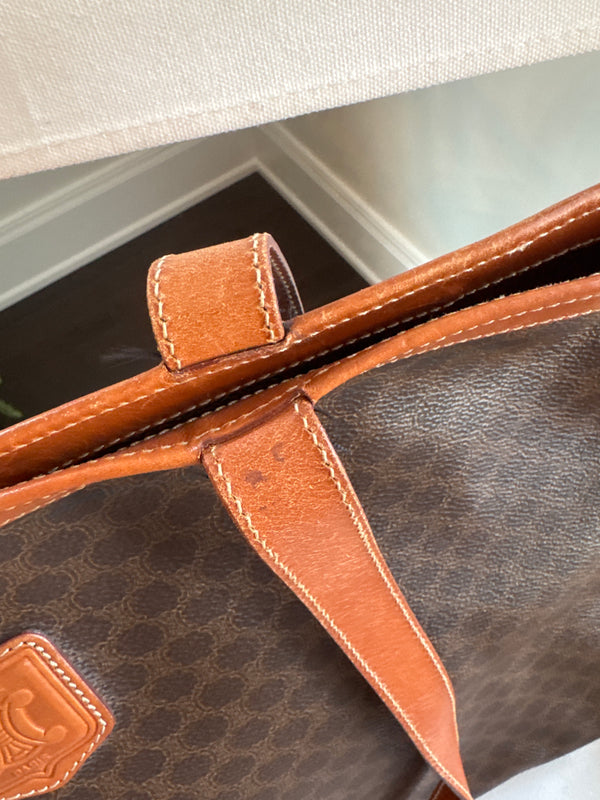 Celine Macadam Tote Vintage