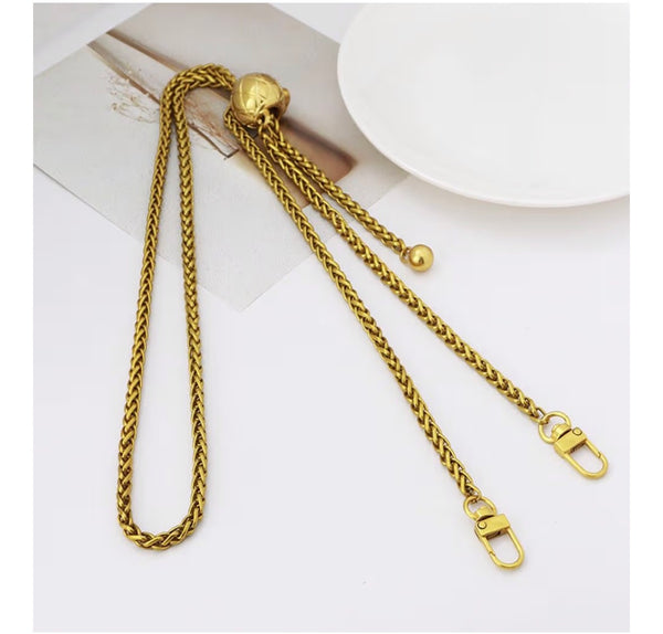 Handbag chain adjustable strap
