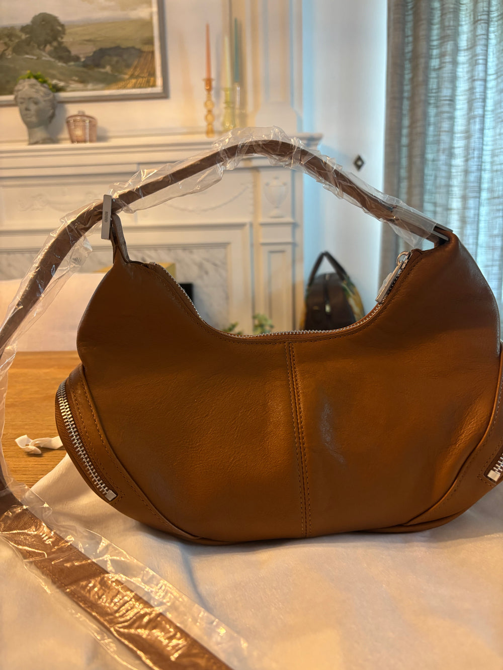 OSOI Tan Cargo Bag NWT