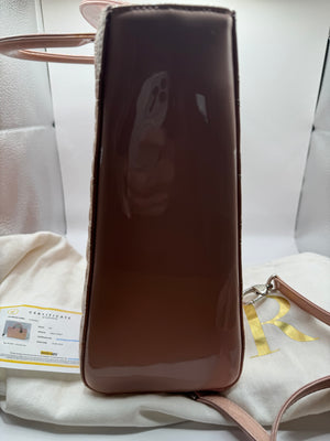 Dior Lady Dior Large Light Pink Patent with SHW