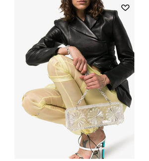 Y Project Acrylic Clutch/Shoulder bag