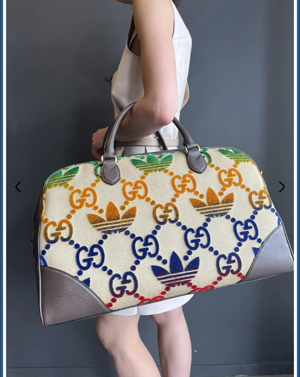 Gucci Adidas Weekender Bag