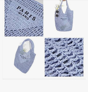 Straw Tote Bag