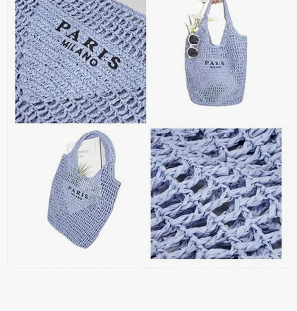 Straw Tote Bag