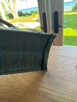 Christian Dior Medium Book Tote metallic multicolour