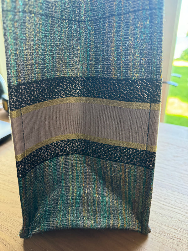 Christian Dior Medium Book Tote metallic multicolour