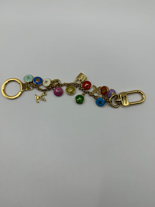 Louis Vuitton Port Cles Chainne Pastilles GHW Charm/keychain multicolour vintage