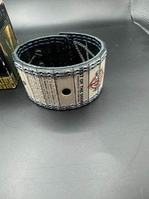 Vinyl Record Leather bracelet. Doobie Brothers