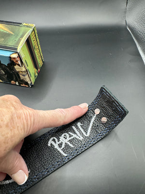 Vinyl Record Leather bracelet. Doobie Brothers