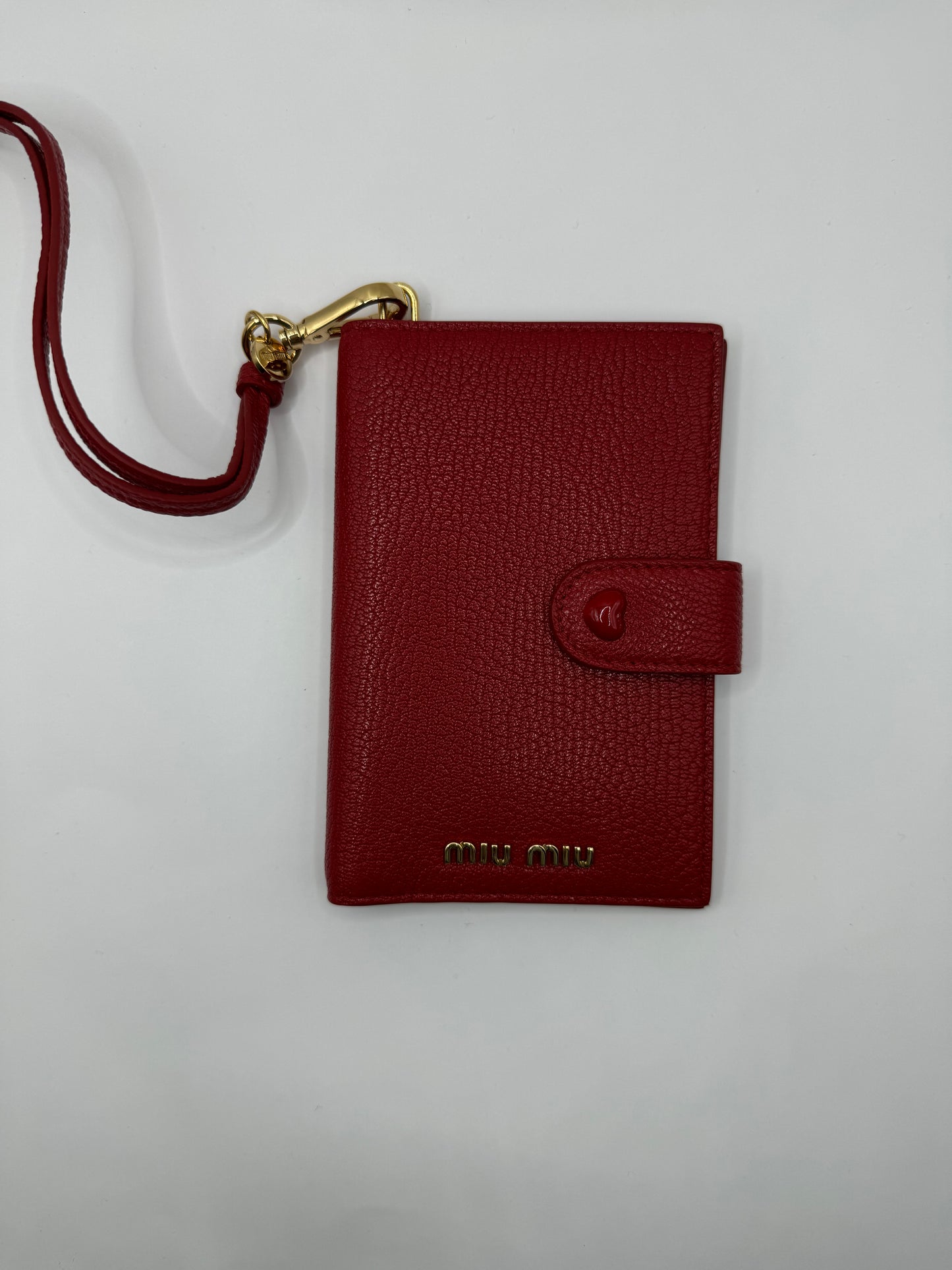 Miu Miu Card Holder on leather strap