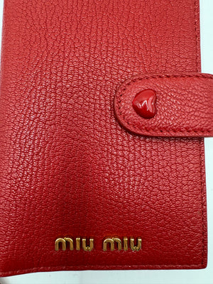 Miu Miu Card Holder on leather strap
