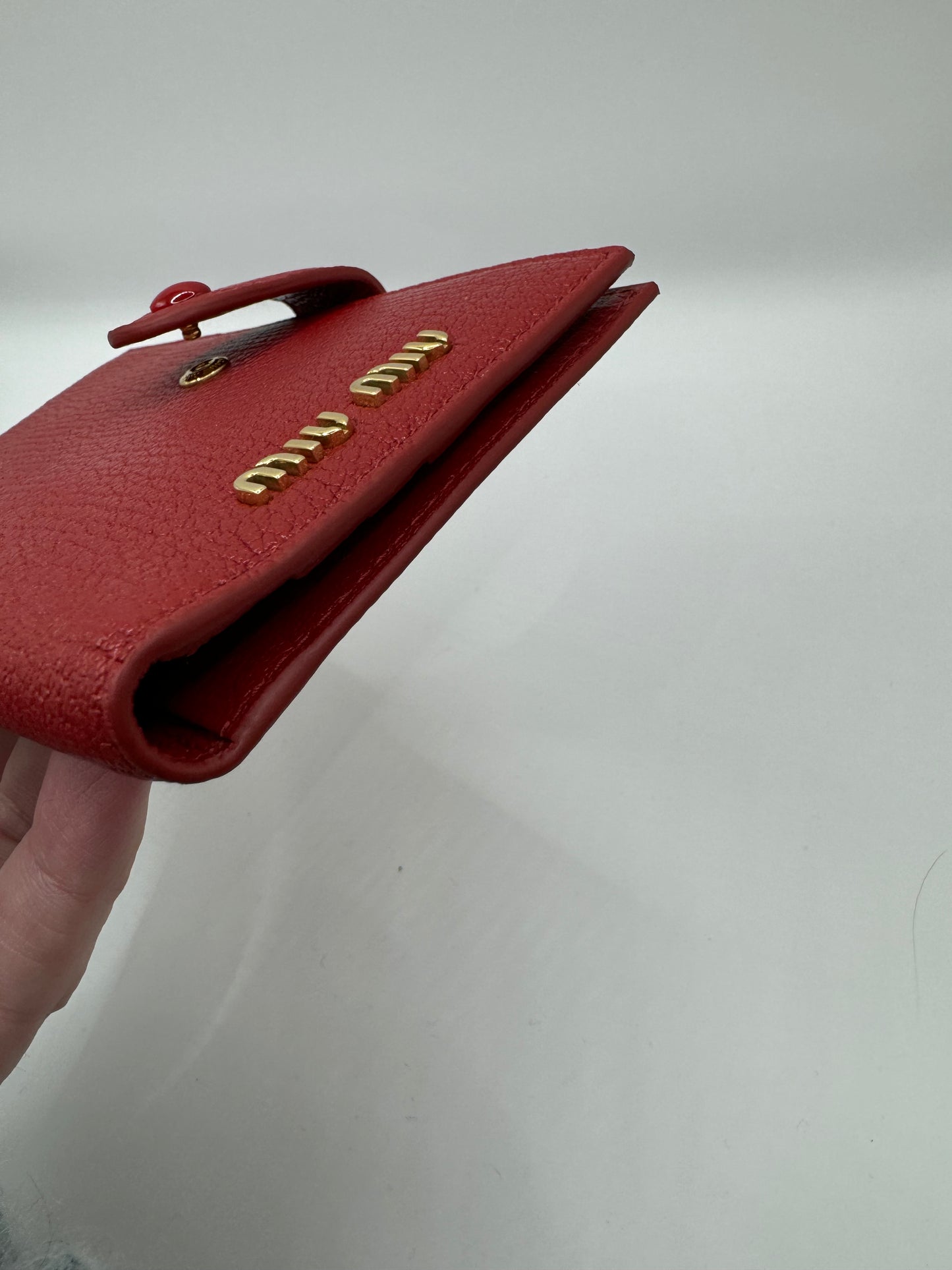 Miu Miu Card Holder on leather strap