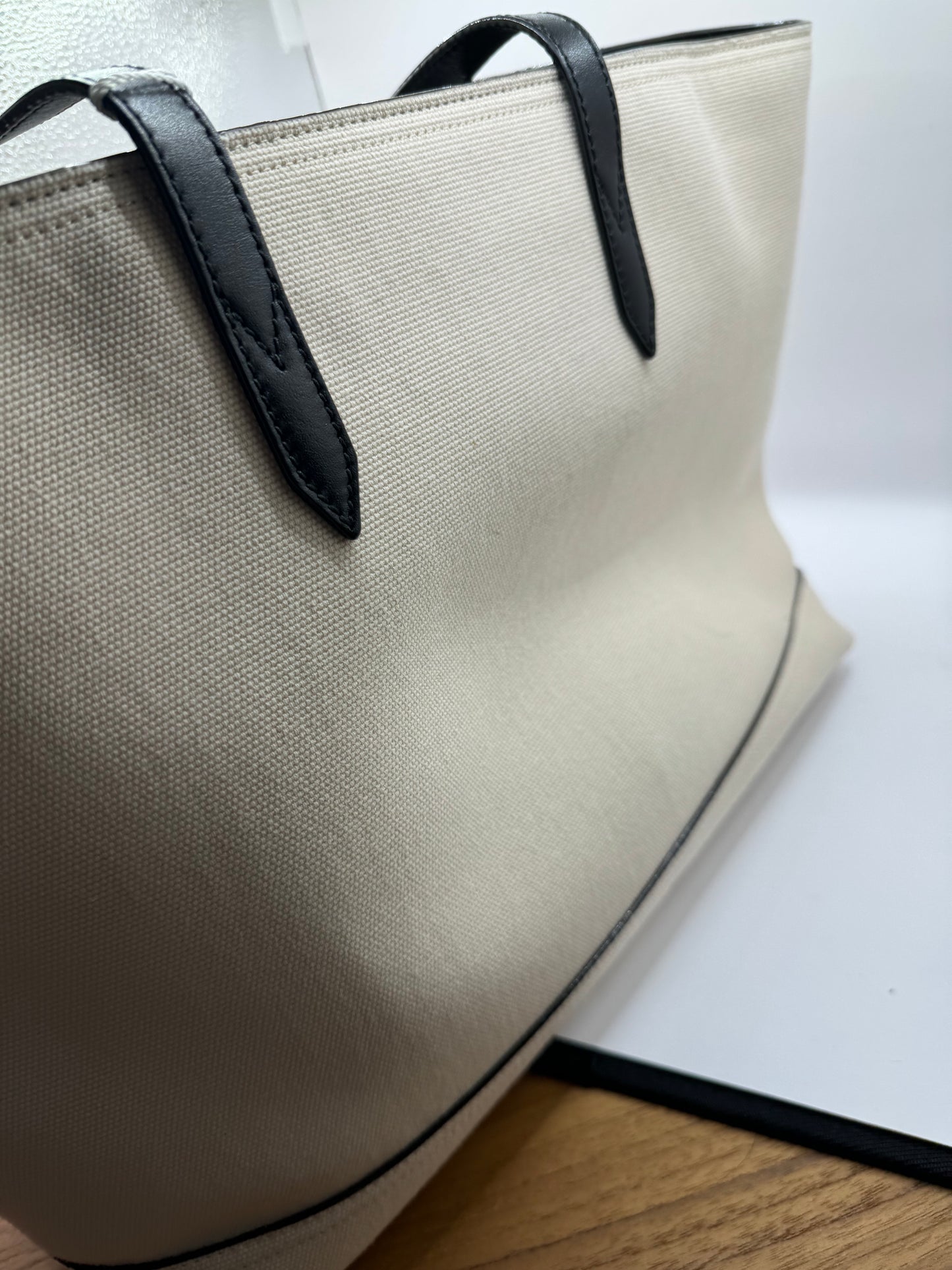 Jimmy Choo Canvas Two Tone Tote