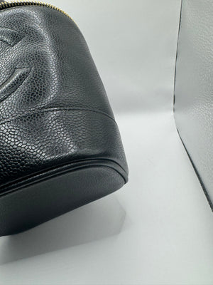 Chanel Caviar CC Vanity Case Caviar leather