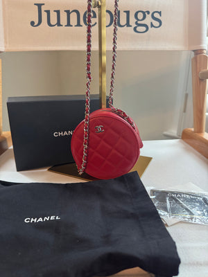 Chanel Mini Matelasse 2way Round SHW
