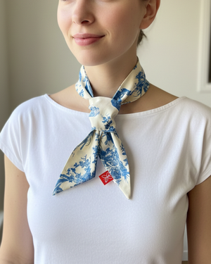 French Toile de Jouy TWILLY - Pink or Blue