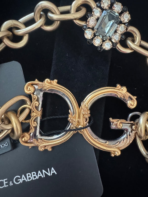 Dolce & Gabbana DG Girl Crystal Belt
