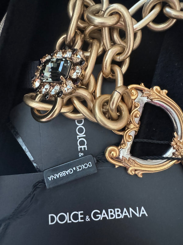 Dolce & Gabbana DG Girl Crystal Belt