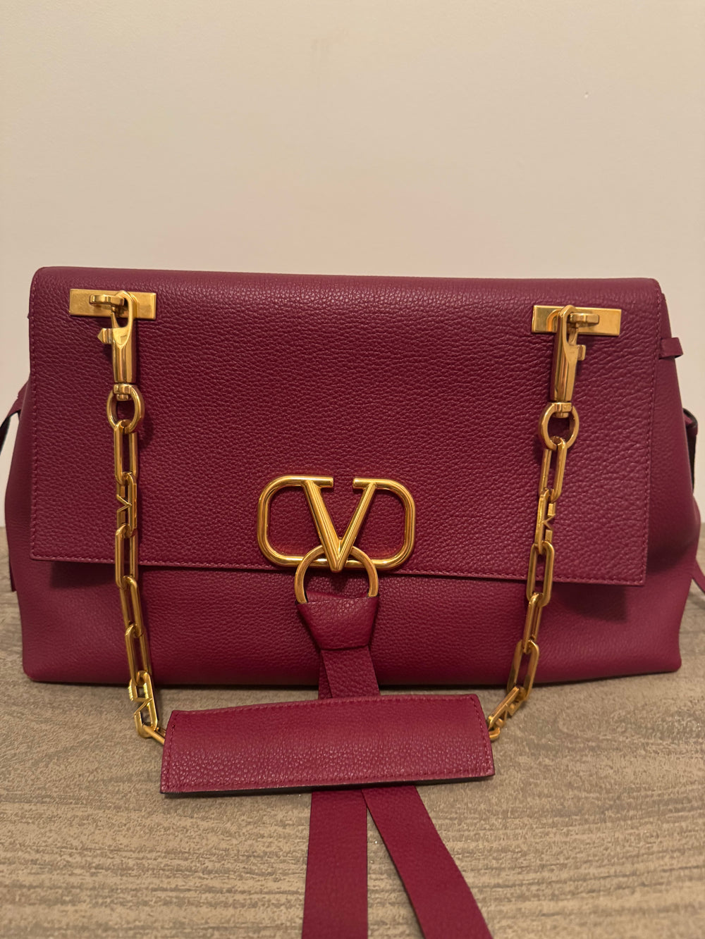 Valentino VLogo Chain Shoulder Bag