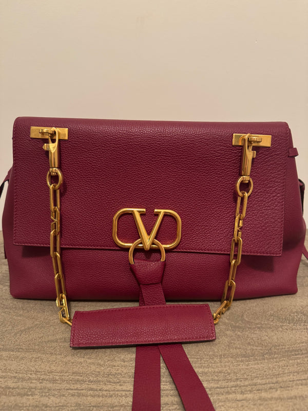 Valentino VLogo Chain Shoulder Bag
