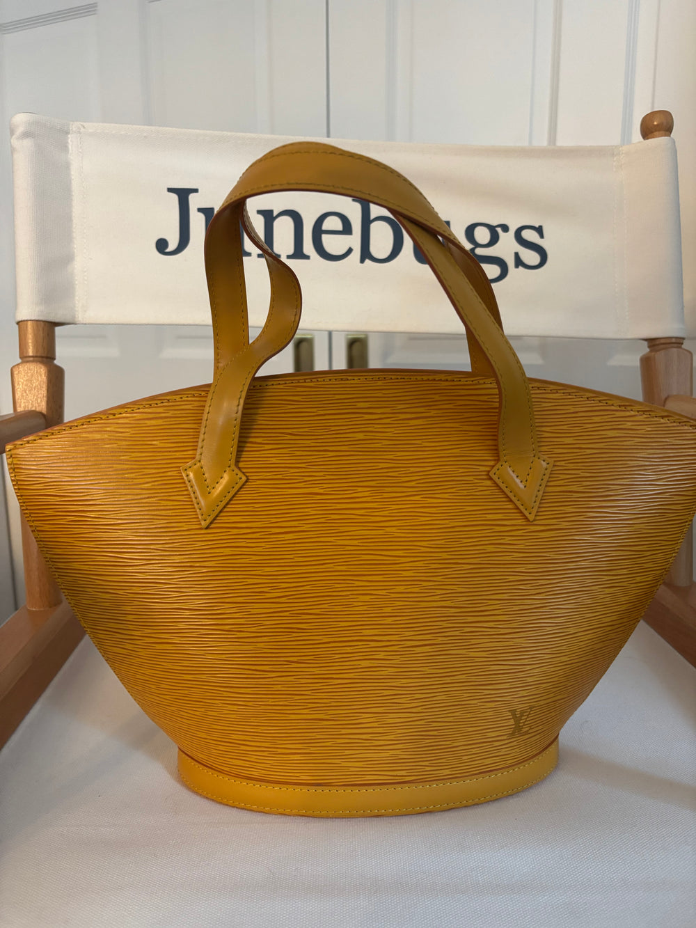 Louis Vuitton Saint-Jacques PM Tote – Yellow Epi Leather