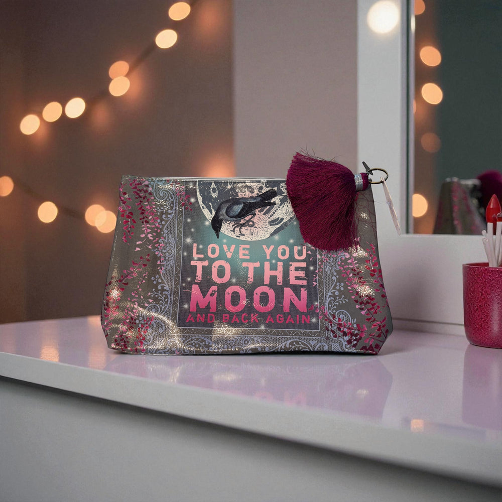 Papaya Cosmetic/large clutch bag