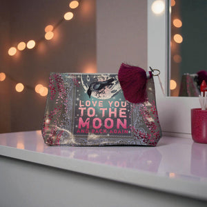 Papaya Cosmetic/large clutch bag